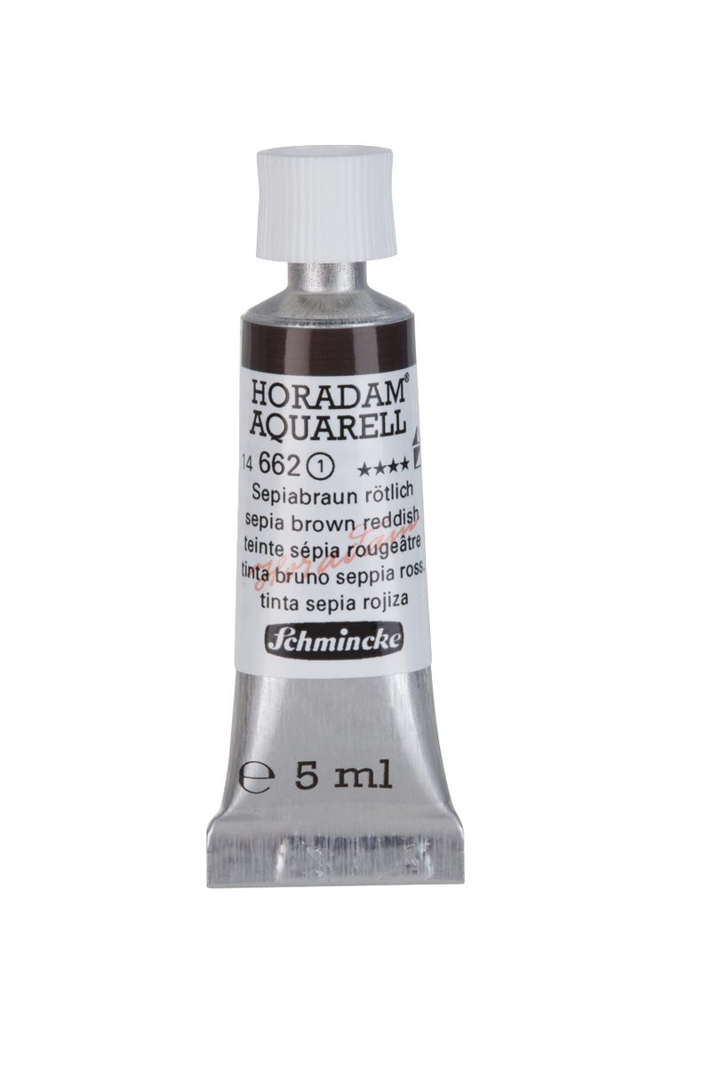 Schmincke - HORADAMÂ® AQUARELL - finest artists' watercolours, sepia brown reddish - 5 ml - Image 1